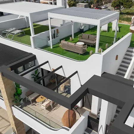 Way2sun Penthouses Punta Prima - Free E-bikes & Ps5 & Solarium & Jacuzzi *