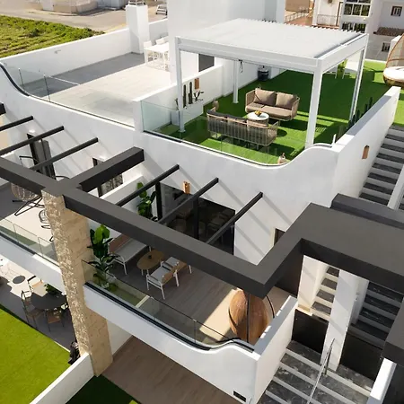 Lägenhet Way2sun Penthouses Punta Prima - Free E-bikes & Ps5 & Solarium & Jacuzzi Dehesa de Campoamor (Orihuela Costa)